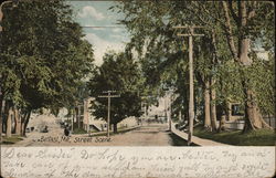 Street Scene Postcard