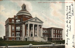 Saint Vincent's Hospital Bridgeport, CT Postcard Postcard Postcard