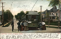 Western Avenue Postcard