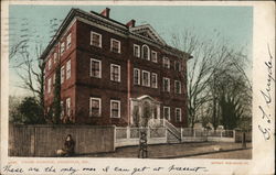 Chase Mansion Postcard