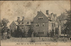 Read Hall on the North, University of Missouri Columbia, MO Postcard Postcard Postcard