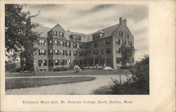 Elizabeth Mead Hall, Mt. Holyoke College Postcard