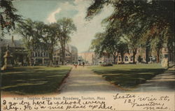 Taunton Green from Broadway Postcard