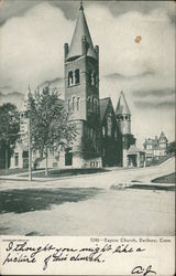 Baptist Church Danbury, CT Postcard Postcard Postcard