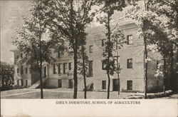 Girls Dormitory, School of Agriculture Postcard