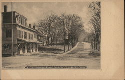 View Looking East North Woodbury, CT Postcard Postcard Postcard