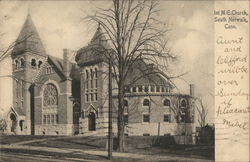 1st M.E. Church South Norwalk, CT Postcard Postcard Postcard