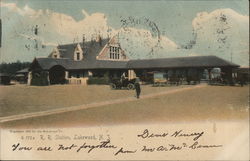 R.R. Station Lakewood, NJ Postcard Postcard Postcard