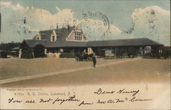 R.R. Station Postcard