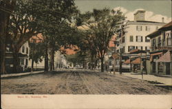 Main St. Norway, ME Postcard Postcard Postcard