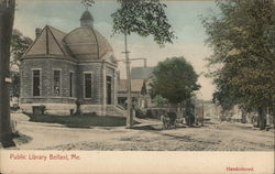 Public Library Postcard