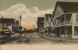 Elm Street Lakeport, NH Postcard Postcard Postcard