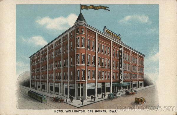 Hotel Wellington Des Moines Iowa