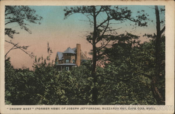 Crows' Nest (Former Home of Joseph Jefferson), Buzzards Bay Cape Cod Massachusetts