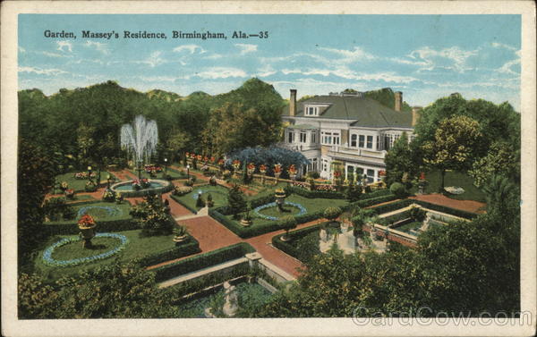 Garden, Massey's Residence Birmingham Alabama