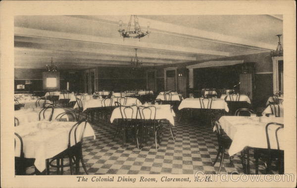 The Colonial Dining Room Claremont New Hampshire