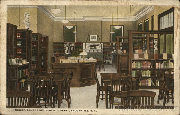 Interior, Saugerties Public Library New York