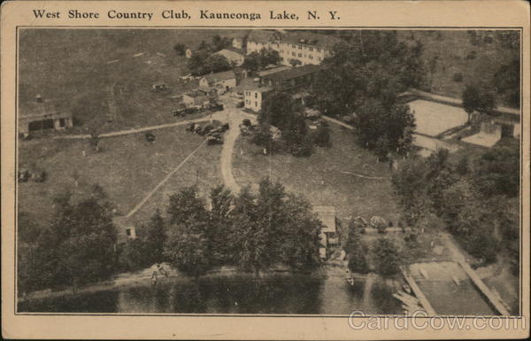 West Shore Country Club Kauneonga Lake New York