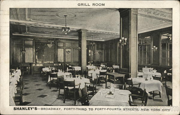 Shanley's - Broadway, Forty-Third to Forty-Fourth Streets New York