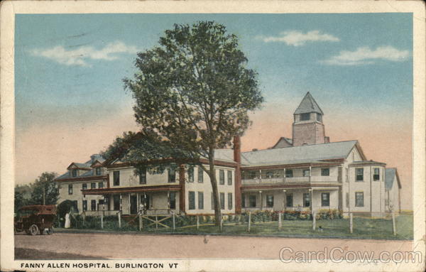 Fanny Allen Hospital Burlington Vermont