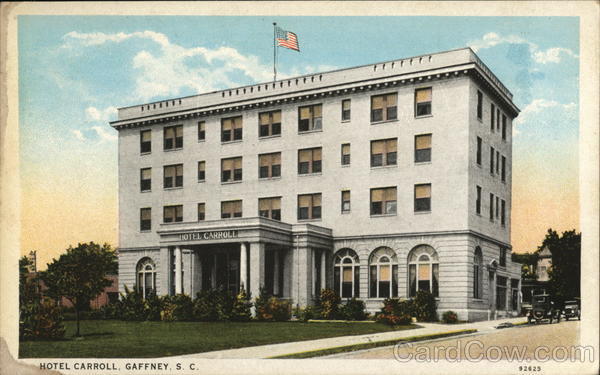 Hotel Carroll Gaffney South Carolina