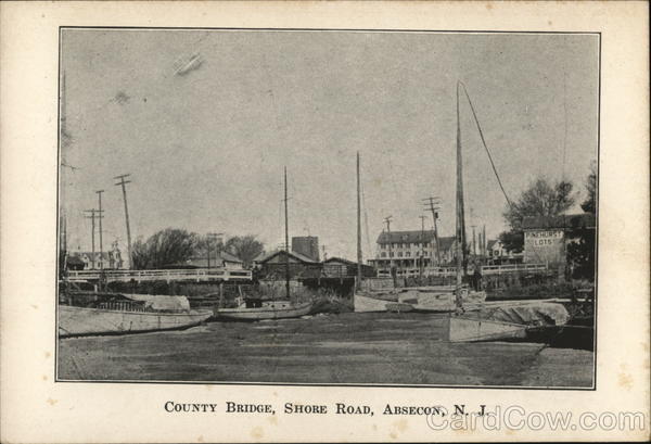 County Bridge, Shore Road Absecon New Jersey