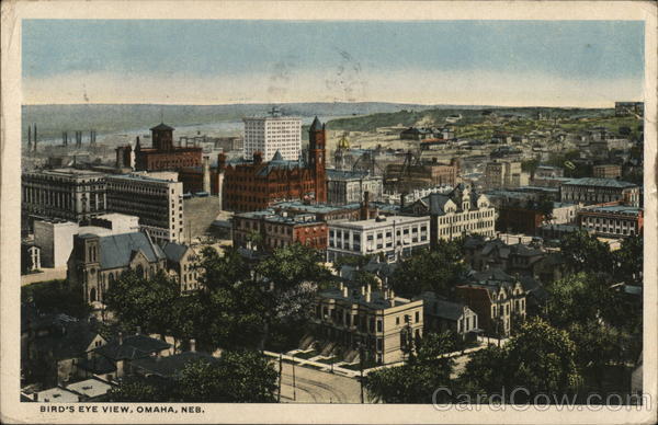 Bird's Eye View Omaha Nebraska