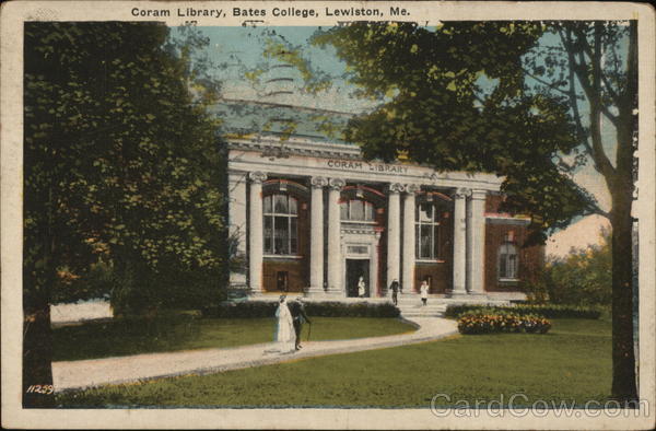 Coram Library, Bates College Lewiston Maine