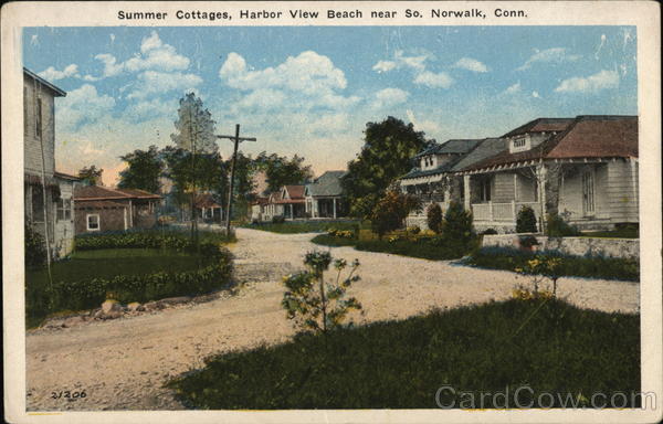 Summer Cottages, Harbor View Beach South Norwalk Connecticut