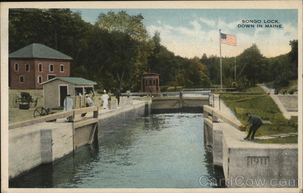 Songo Lock, Down in Maine Naples