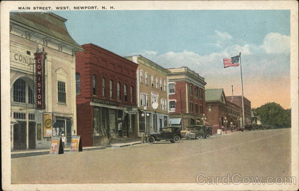 Main Street, West Newport New Hampshire