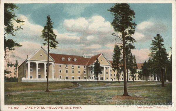 Lake Hotel - Yellowstone Park Yellowstone National Park