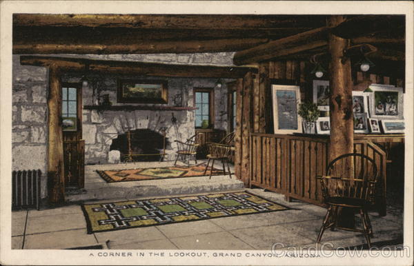 A Corner in the Lookout Grand Canyon National Park Arizona