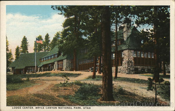 Lodge Center Bryce Canyon National Park Utah
