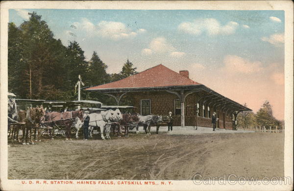 U. D. R. R. Station Haines Falls New York
