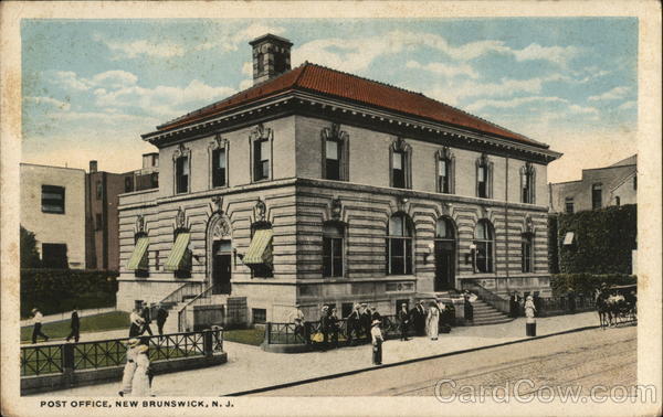 Post Office New Brunswick New Jersey