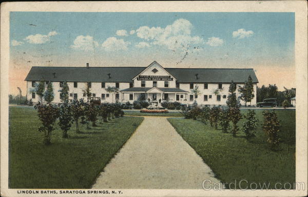 Lincoln Baths Saratoga Springs New York