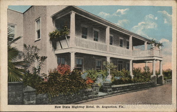 New Dixie Highway Hotel St. Augustine Florida