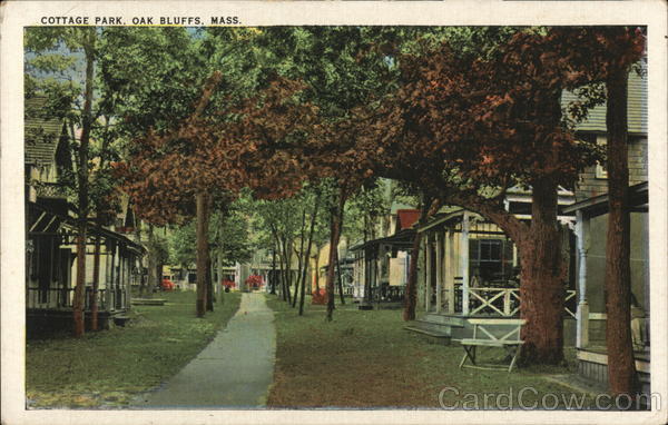 Cottage Park Oak Bluffs Massachusetts