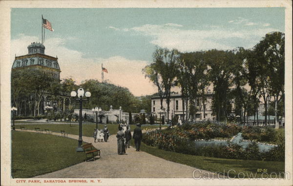 City Park Saratoga Springs New York