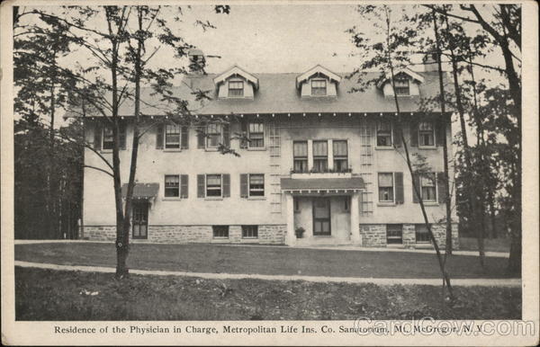 Residence of Physician in Charge, Metropolitan Life Insurance Co. Sanatorium, Mount McGregor Claverack