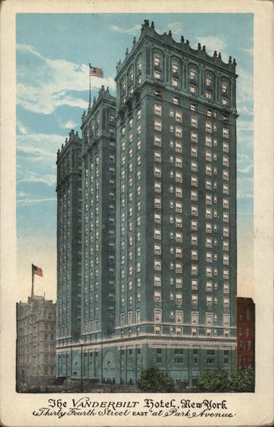 The Vanderbilt Hotel New York City