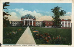 Decatur and Macon County Hospital Illinois Postcard Postcard Postcard