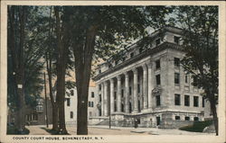 County Court House Schenectady, NY Postcard Postcard Postcard