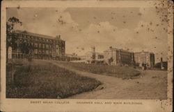 Grammer Hall and Main Buildings, Sweet Briar College Postcard