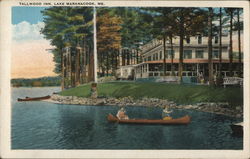 Tallwood Inn, Lake Maranacook Winthrop, ME Postcard Postcard Postcard