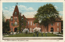 St. Joseph's Hospital Willimantic, CT Postcard Postcard Postcard