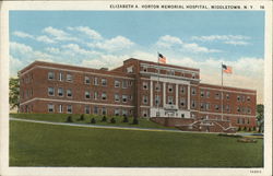 Elizabeth A. Horton Memorial Hospital Middletown, NY Postcard Postcard Postcard