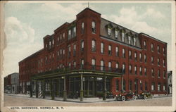 Hotel Sherwood Hornell, NY Postcard Postcard Postcard