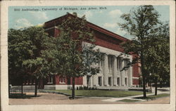 Hill Auditorium, University of Michigan Hill Auditorium, University of Michigan
